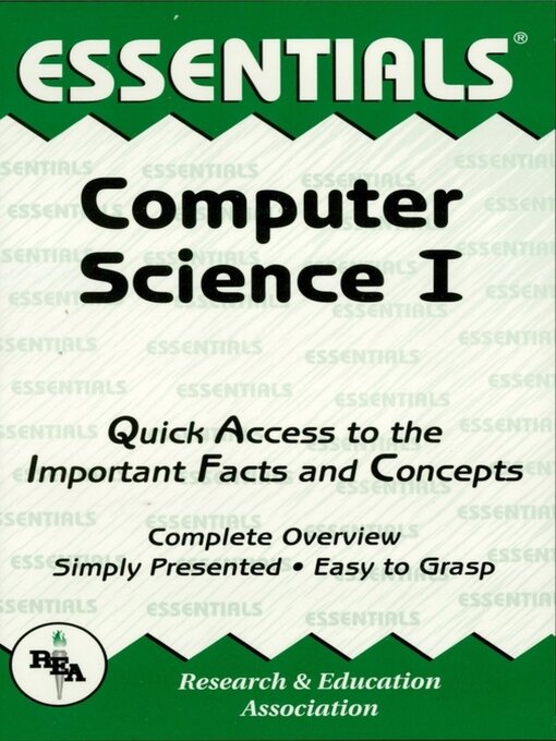 Title details for Computer Science I Essentials by Randall Raus - Available